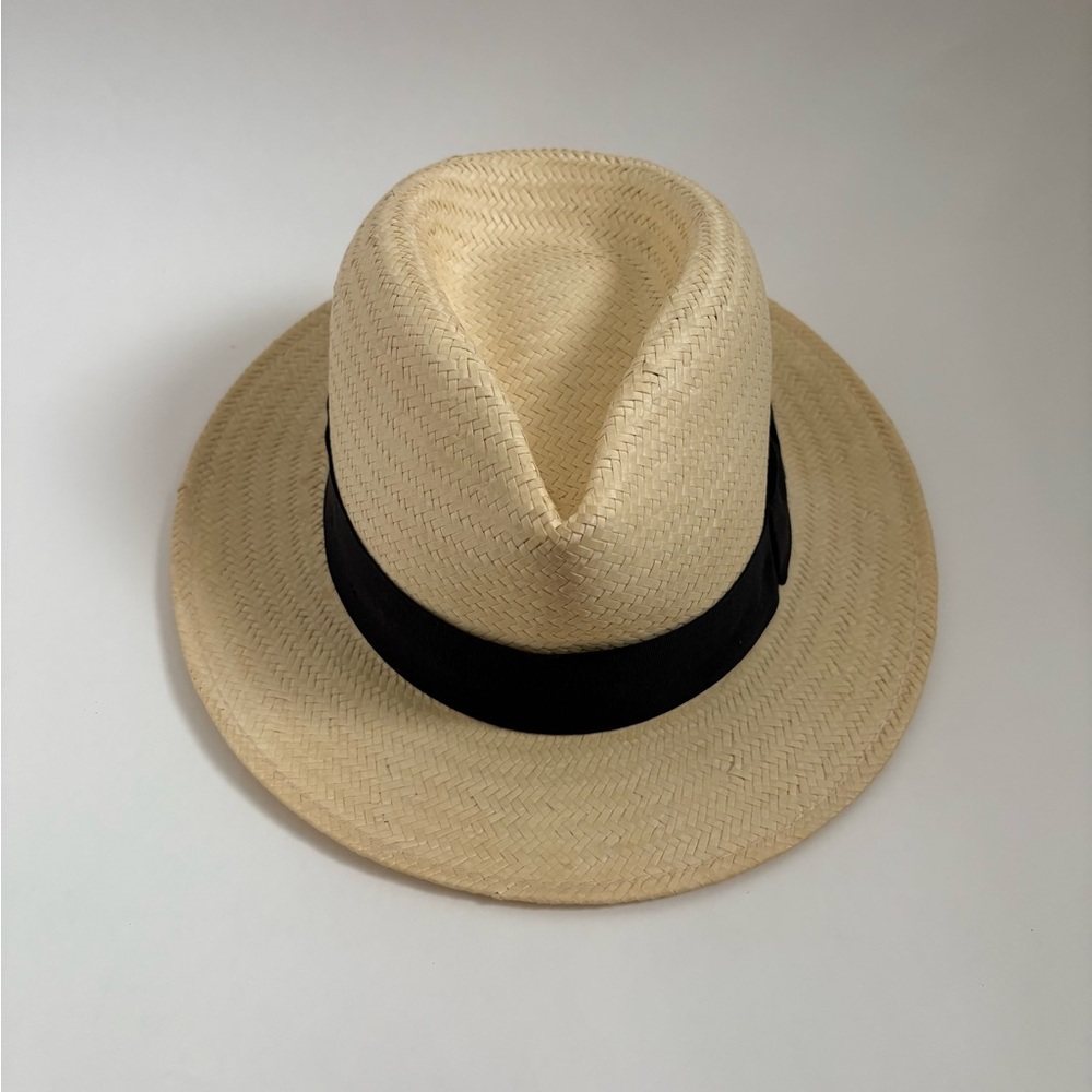Cream Fedora Hat - Picture 2 of 6